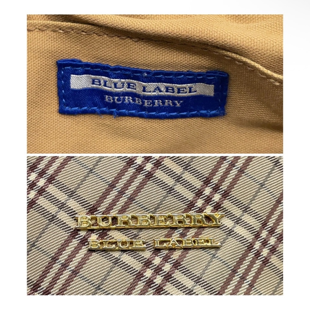 Burberry Blue Label canvas and leather cross body bag - Picture 13 of 16